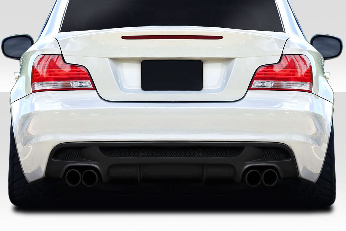 2008-2013 BMW 1 Series M Tech Style Rear Diffuser - FRP