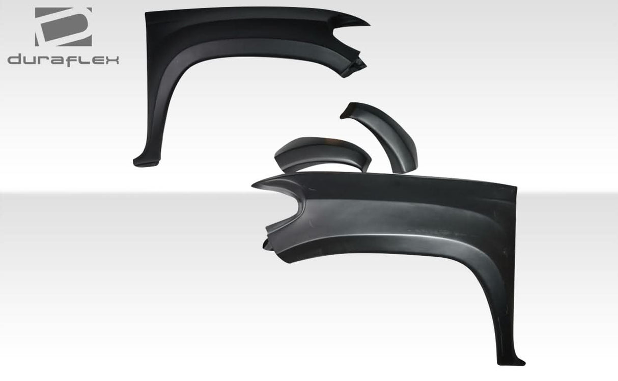 2016-2023 Toyota Tacoma Bulge Style Front Fenders - 4 Piece - FRP