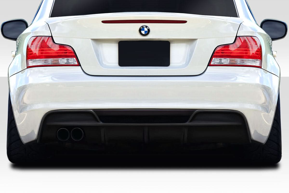2008-2013 BMW 1 Series R1 Style Rear Diffuser - FRP