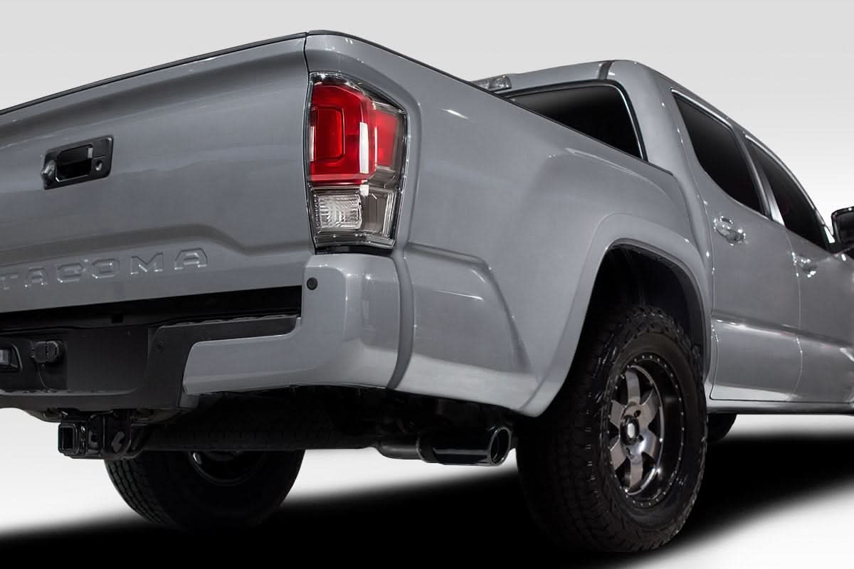 2016-2023 Toyota Tacoma Bulge Style Bed Sides Long Bed 2 Piece - FRP