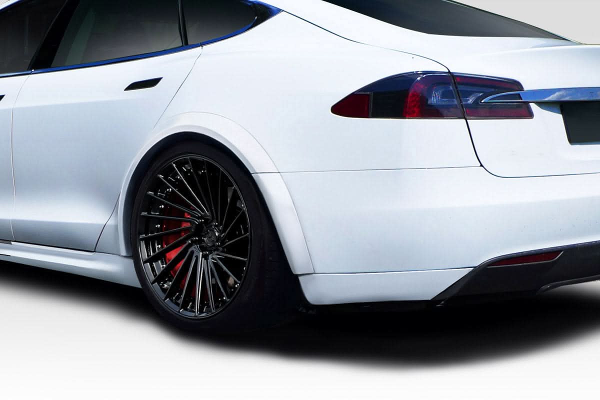 2012-2025 Tesla Model S RVS Style Rear Fender Flares - FRP