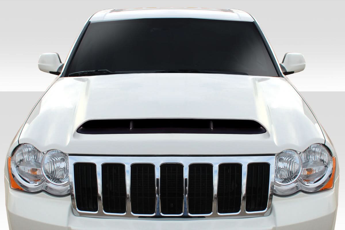 2005-2010 Jeep Grand Cherokee Demon Look Hood - 1 Piece - FRP