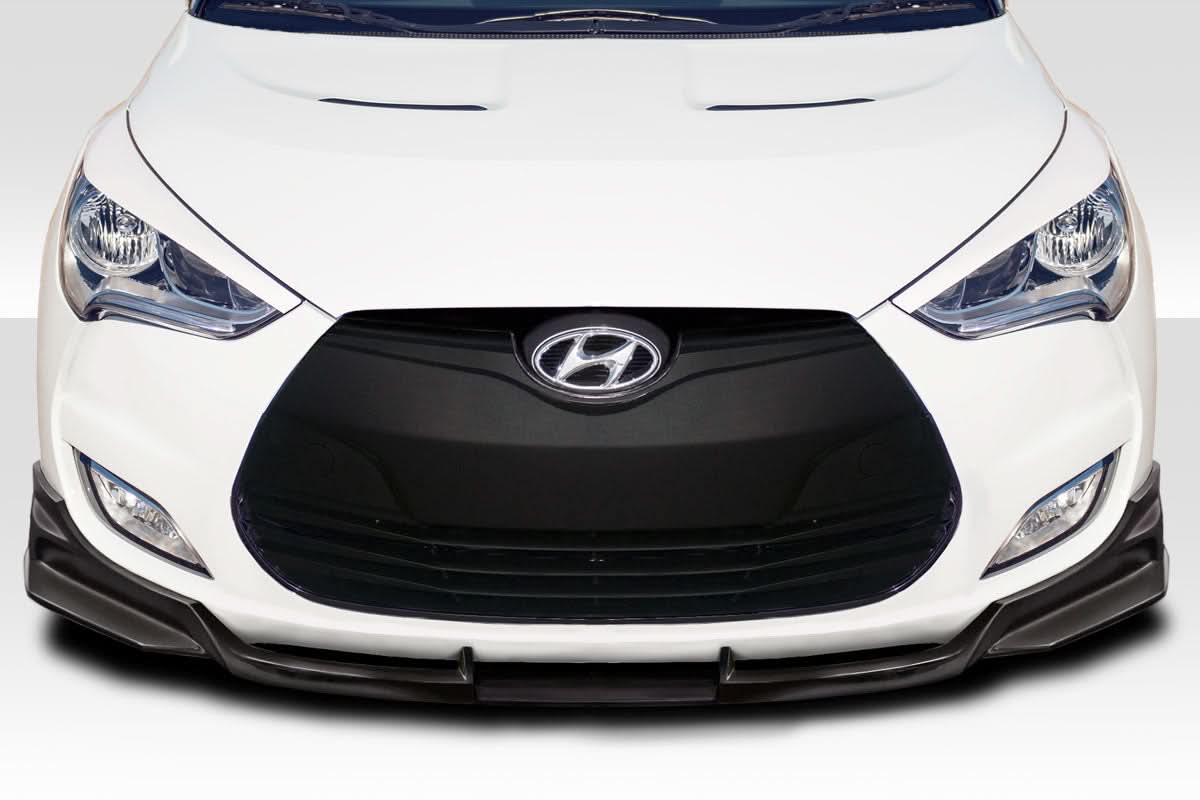2012-2017 Hyundai Veloster EBS Style Front Lip Spoiler - 3 Piece
