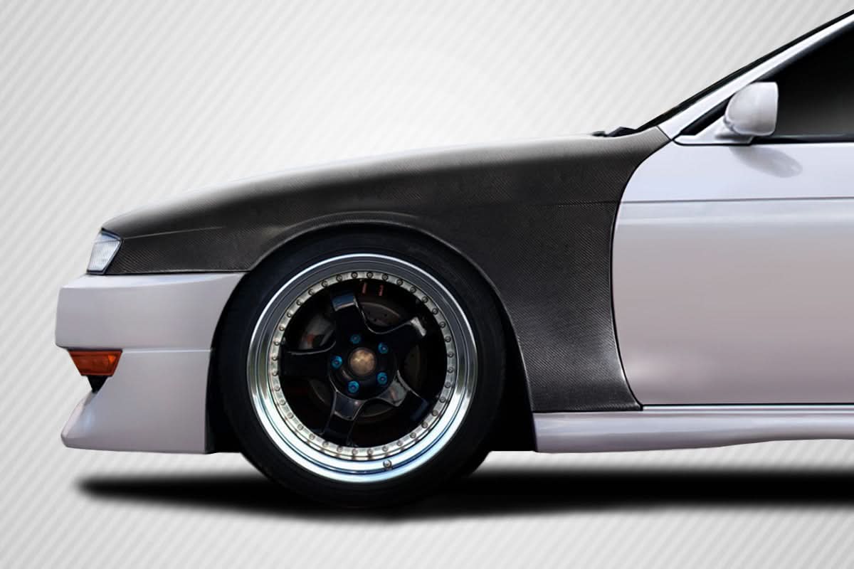 1997-1998 Nissan 240SX S14 Kouki OEM Look Fenders - Carbon Fiber