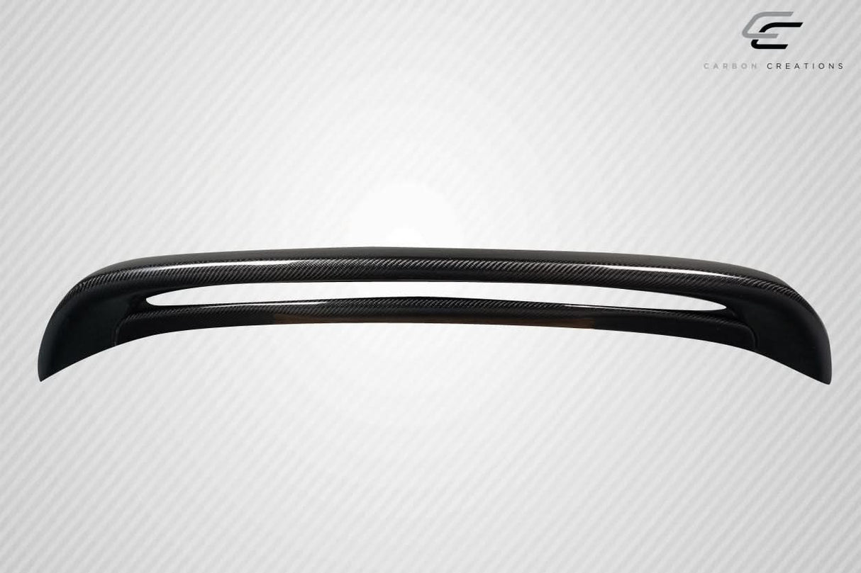 2010-2013 Mazda 3 Turbo Look Rear Roof Wing Spoiler - Carbon Fiber
