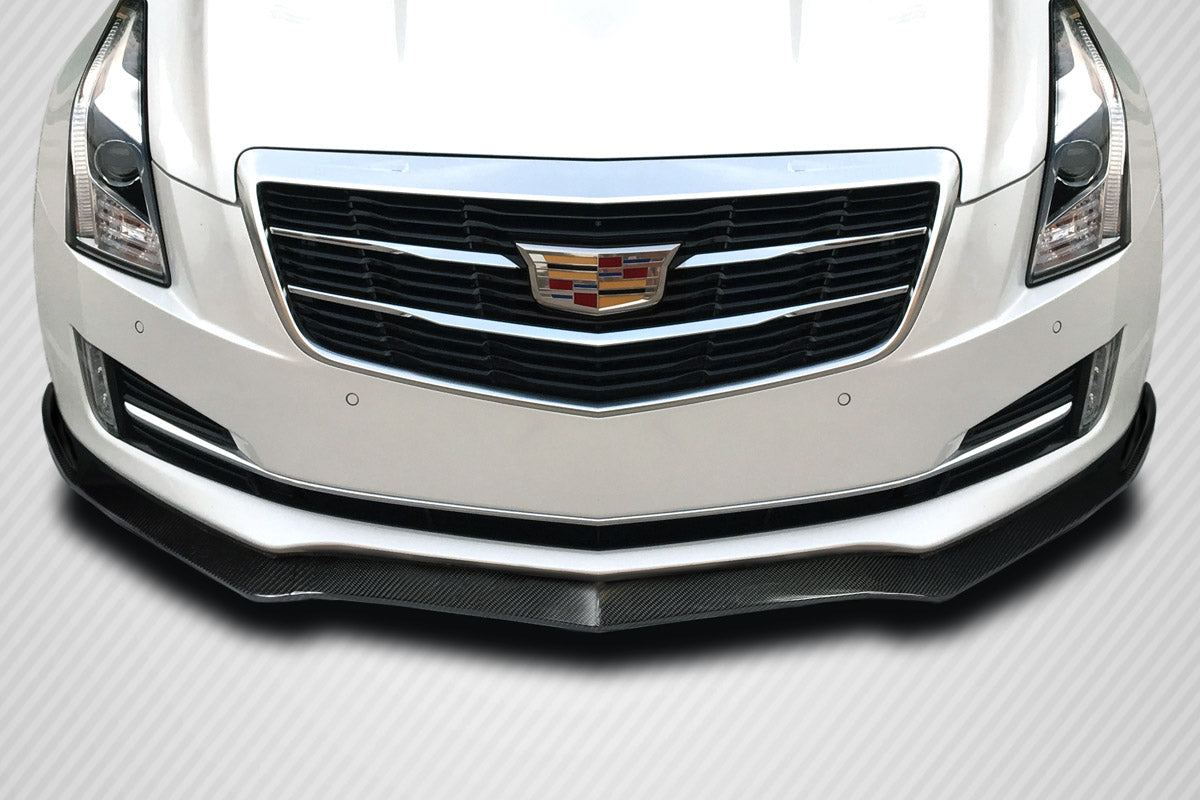 2014-2019 Cadillac ATS EBS Style Front Lip Spoiler - Carbon Fiber
