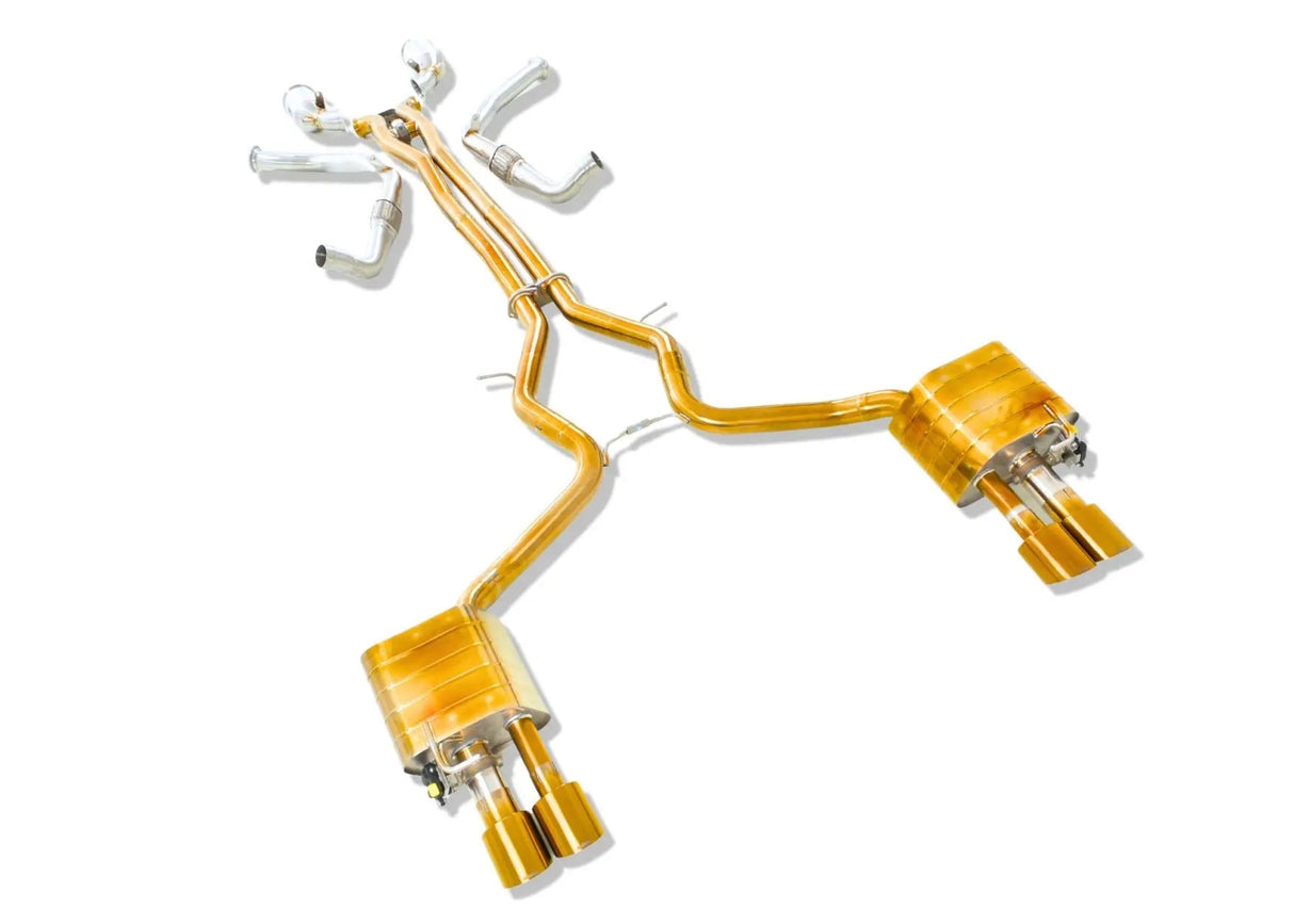 Porsche 971 Panamera Turbo / GTS Valvetronic Exhaust System - Yonristic Performance
