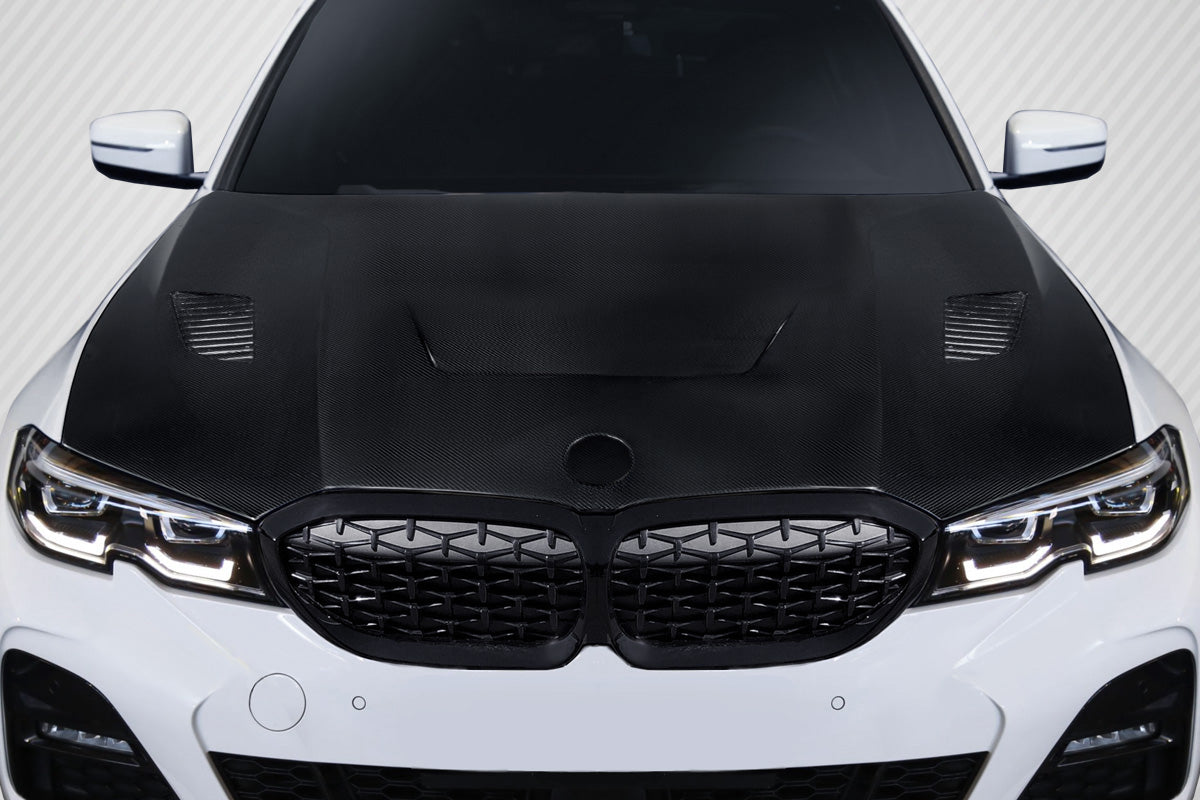 2019-2022 BMW 3 Series G20 AF1 Look Hood - Carbon Fiber