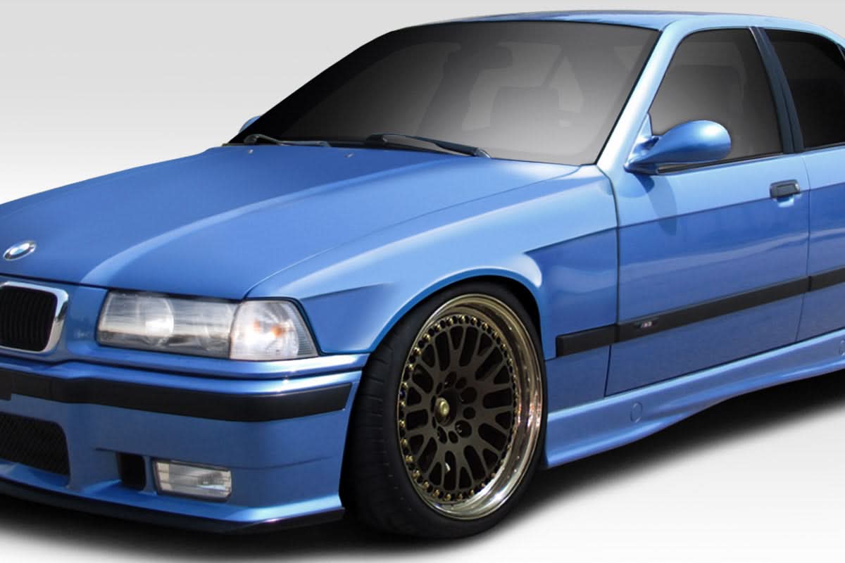 1992-1998 BMW 3 Series M3 C Spec Style Front Fender Flares - FRP