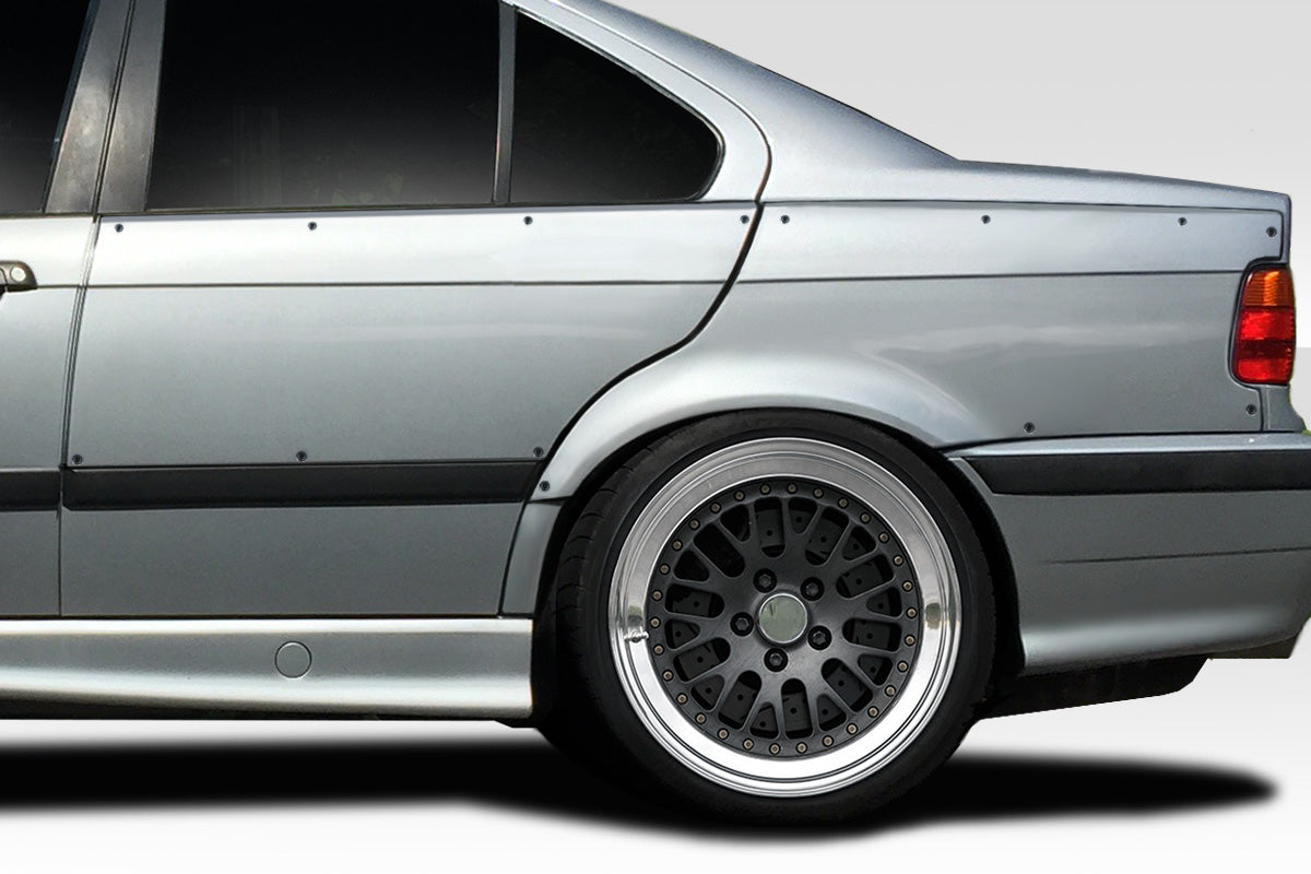 1992-1998 BMW 3 Series M3 C Spec Style Rear Fender Flares - FRP