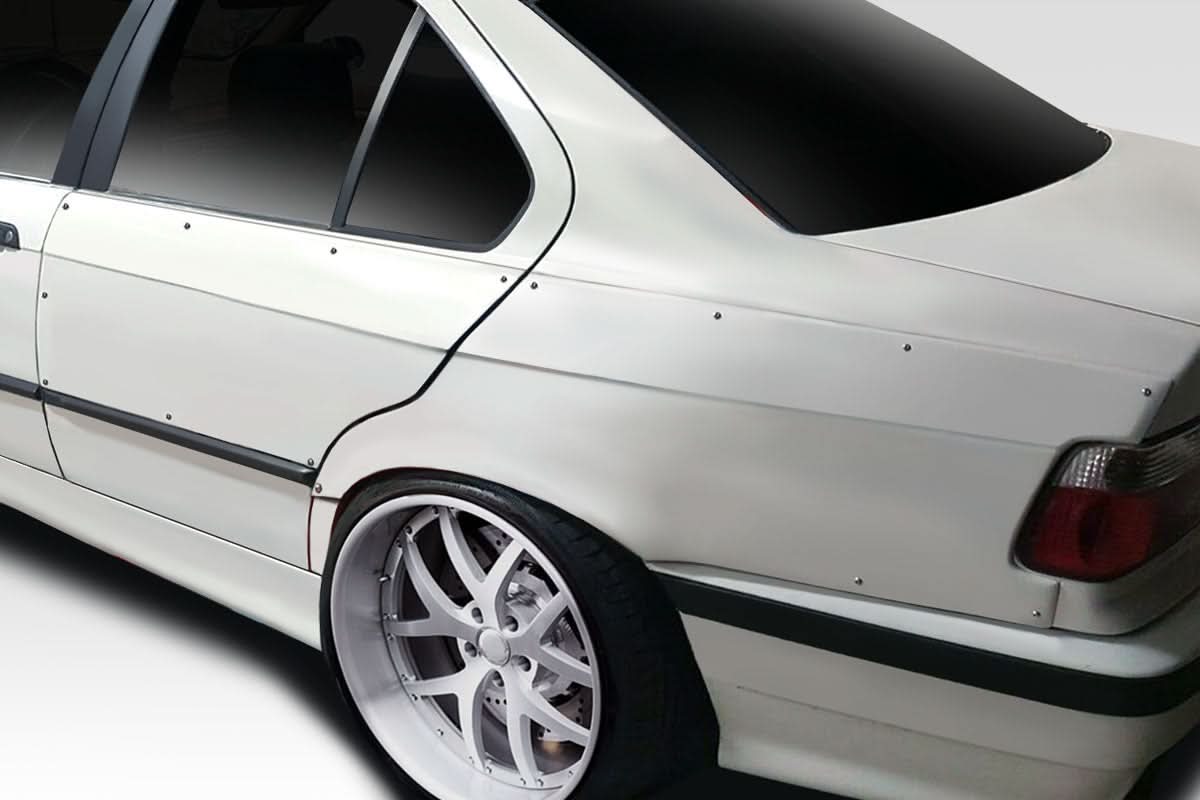 1992-1998 BMW 3 Series M3 C Spec Style Rear Fender Flares - FRP