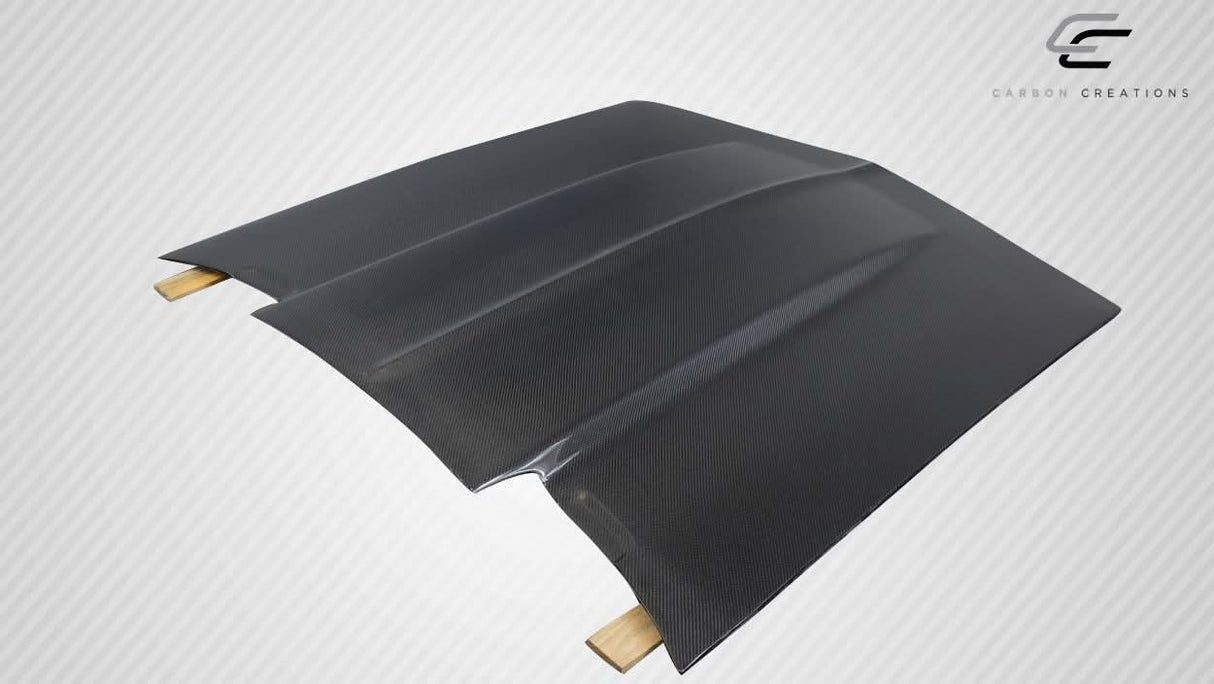 1967-1969 Chevrolet Camaro 2" Cowl Hood - Carbon Fiber