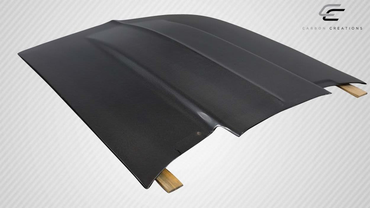 1967-1969 Chevrolet Camaro 2" Cowl Hood - Carbon Fiber