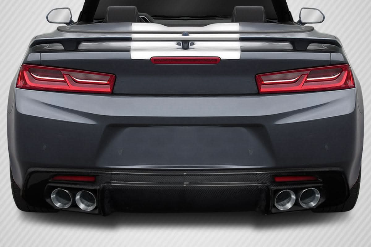 2016-2023 Chevrolet Camaro GMX Style Rear Diffuser - Carbon Fiber