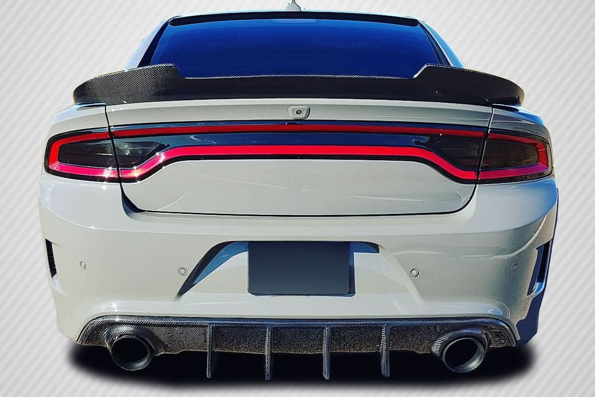 2015-2023 Dodge Charger CAC Style Rear Wing Spoiler - Carbon Fiber