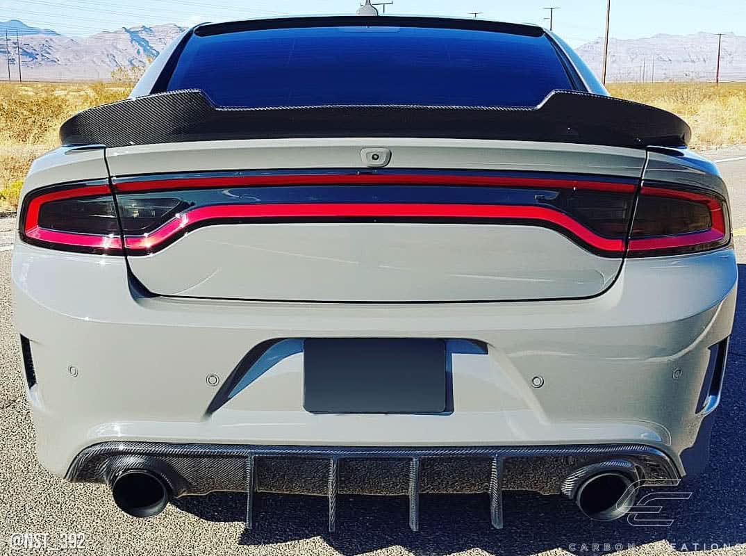 2015-2023 Dodge Charger CAC Style Rear Wing Spoiler - Carbon Fiber