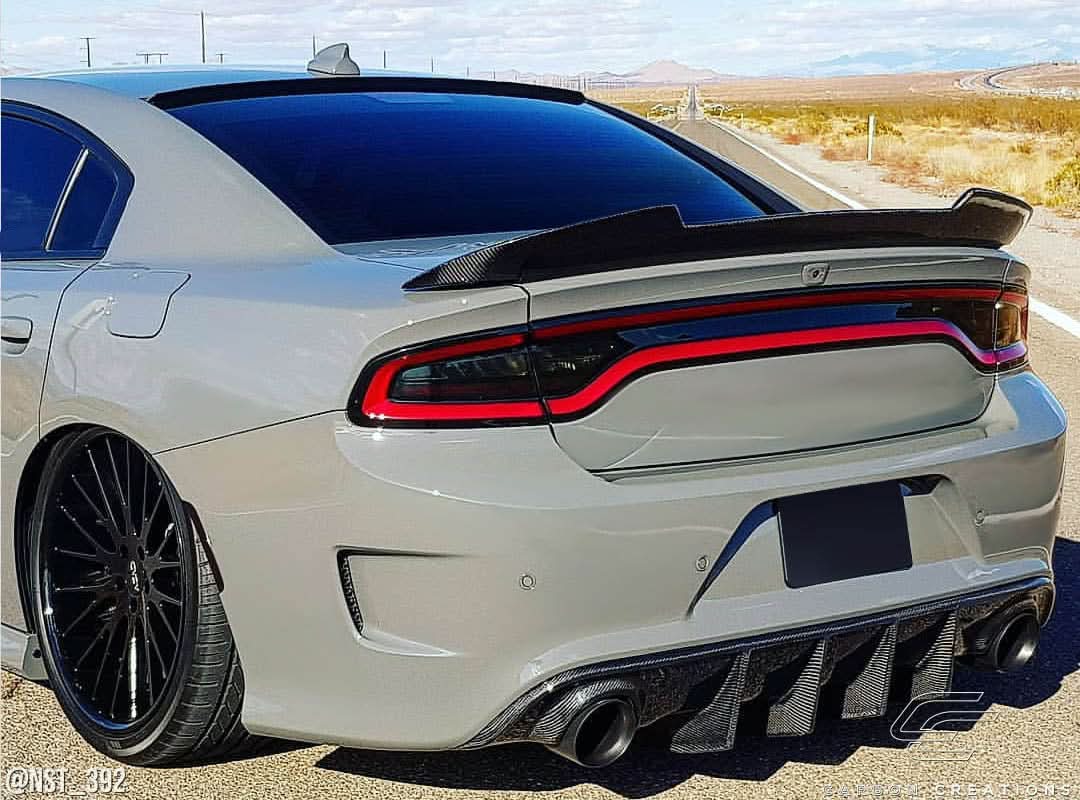 2015-2023 Dodge Charger CAC Style Rear Wing Spoiler - Carbon Fiber