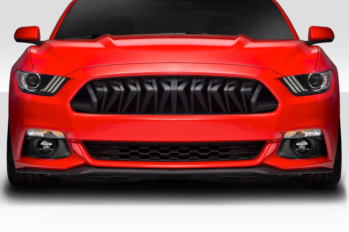 2015-2017 Ford Mustang Predator Style Grille - 1 Piece - FRP