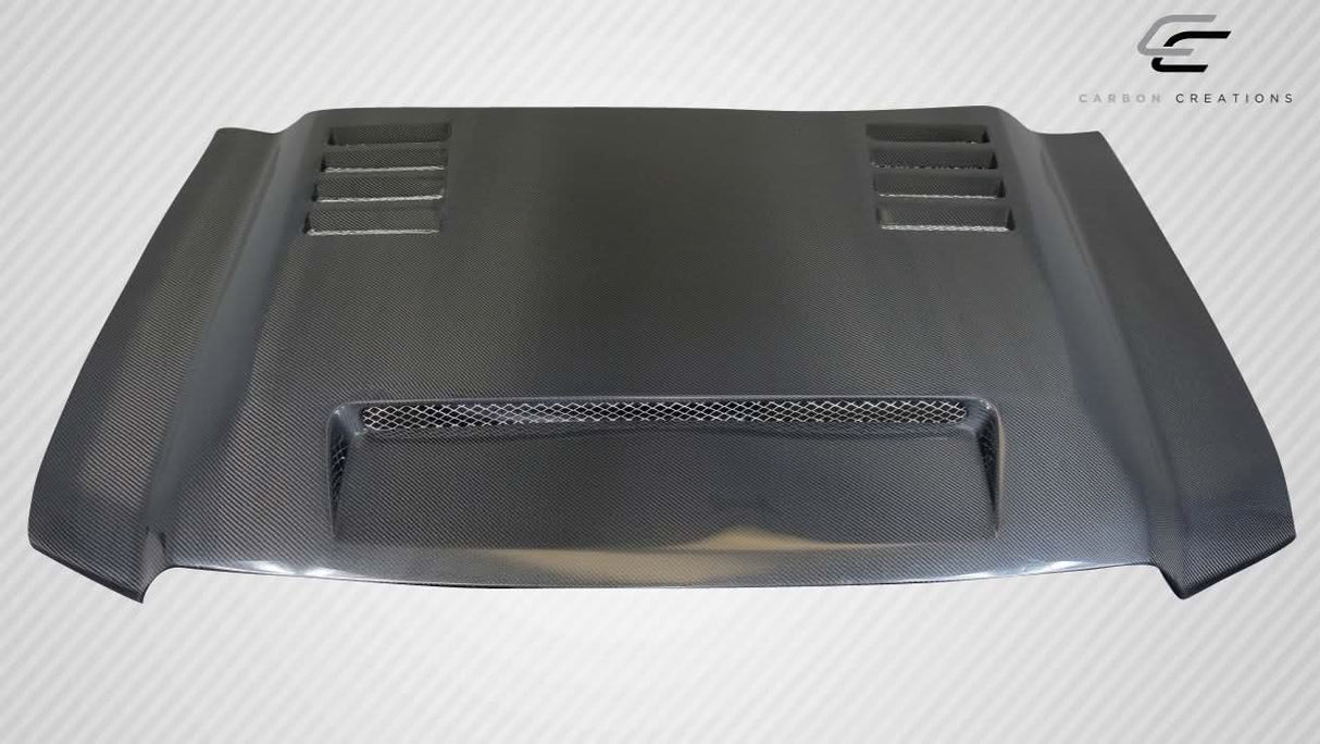 2015-2019 GMC Sierra 2500 3500 Heavy Duty RKS Style Hood - Carbon Fiber