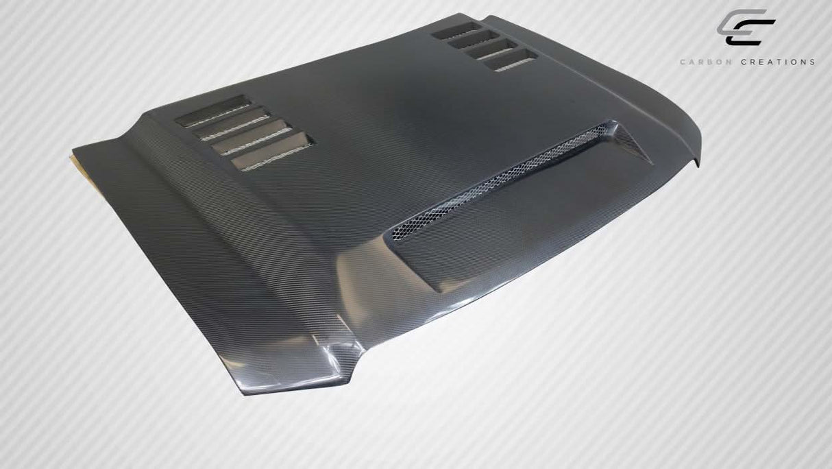 2015-2019 GMC Sierra 2500 3500 Heavy Duty RKS Style Hood - Carbon Fiber