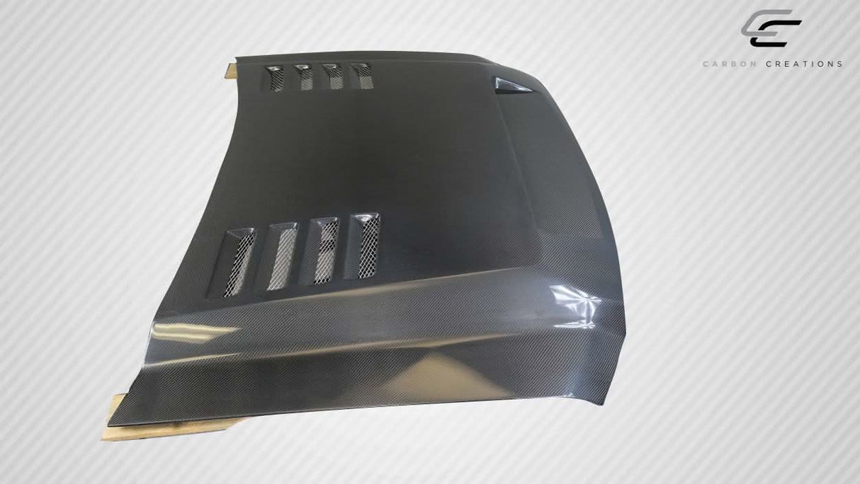 2015-2019 GMC Sierra 2500 3500 Heavy Duty RKS Style Hood - Carbon Fiber