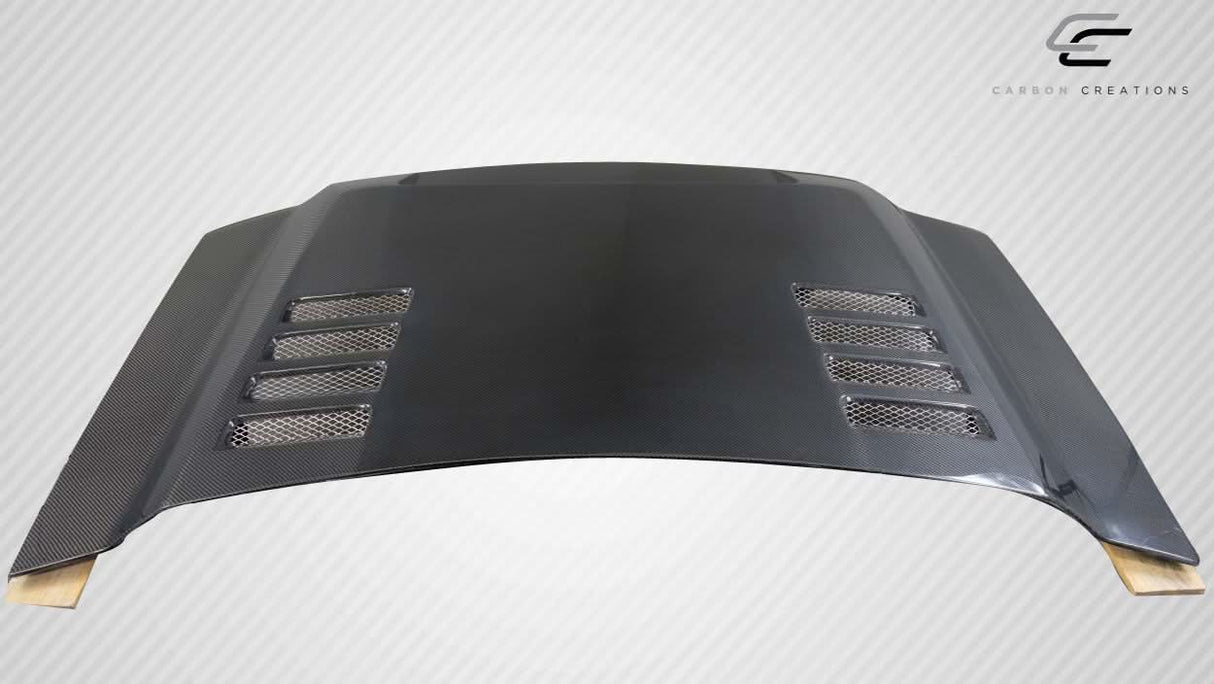 2015-2019 GMC Sierra 2500 3500 Heavy Duty RKS Style Hood - Carbon Fiber