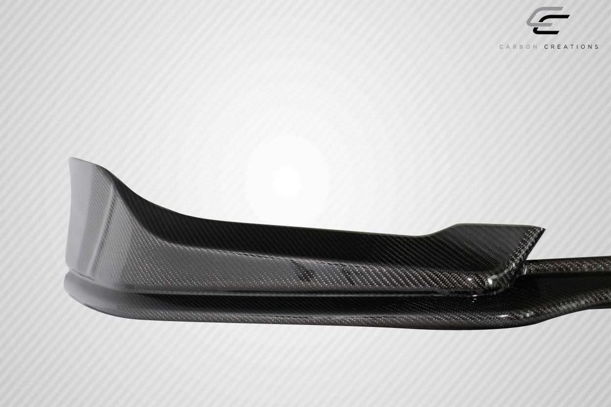2016-2018 Honda Civic Type M Style Front Lip Under Spoiler - Carbon Fiber