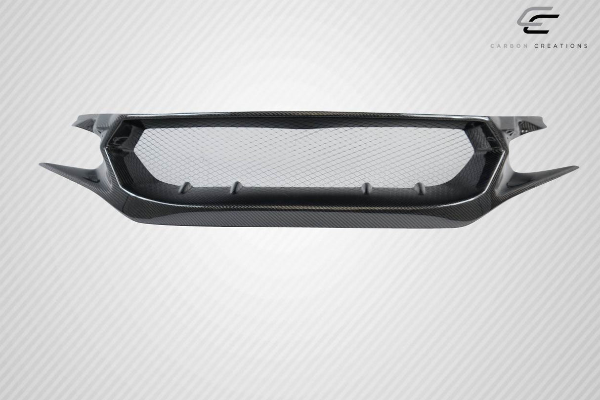 2016-2021 Honda Civic Type JS Style Grille - Carbon Fiber