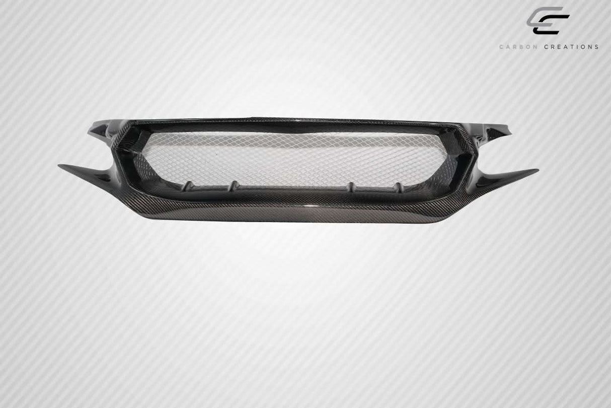2016-2021 Honda Civic Type JS Style Grille - Carbon Fiber