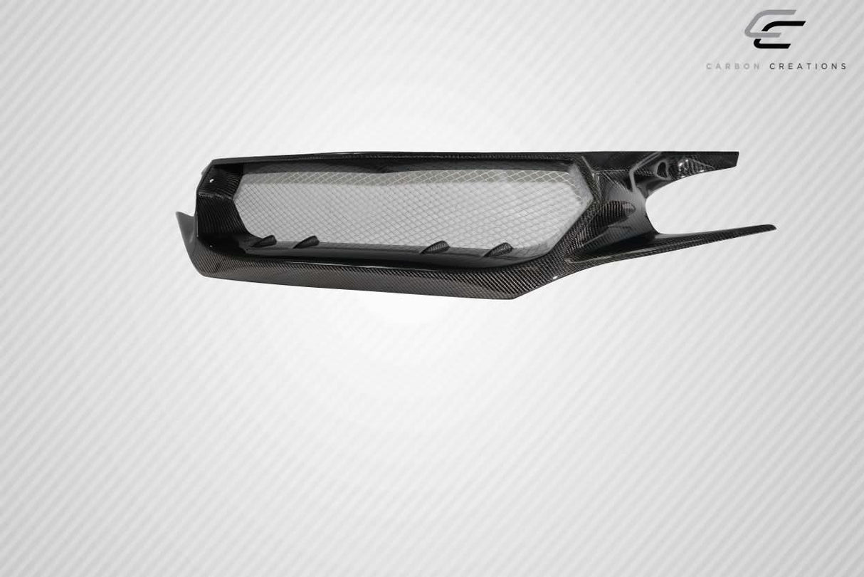 2016-2021 Honda Civic Type JS Style Grille - Carbon Fiber