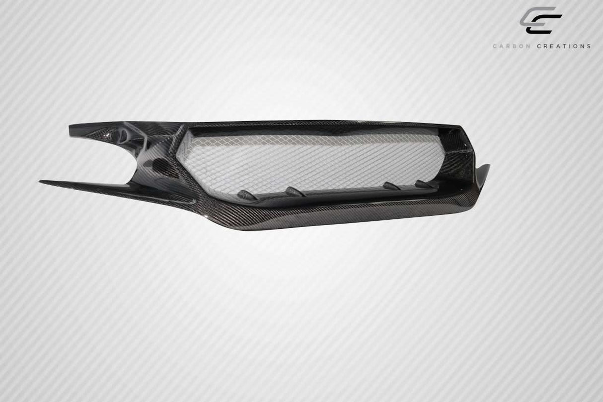 2016-2021 Honda Civic Type JS Style Grille - Carbon Fiber