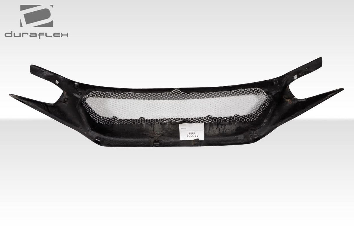 2016-2021 Honda Civic Type JS Style Grille - 1 Piece - FRP