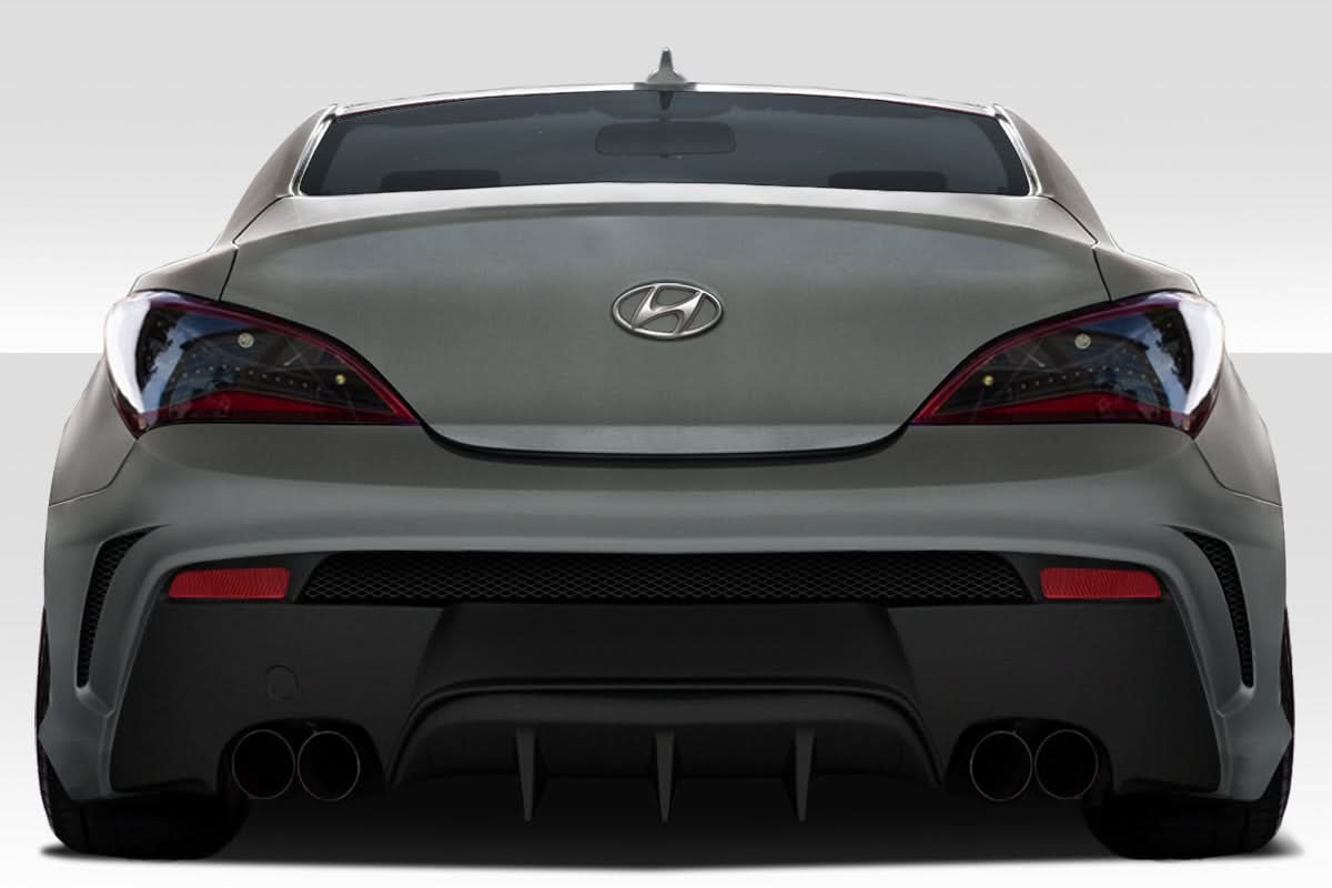 2010-2016 Hyundai Genesis Coupe MSR Style Rear Bumper - FRP