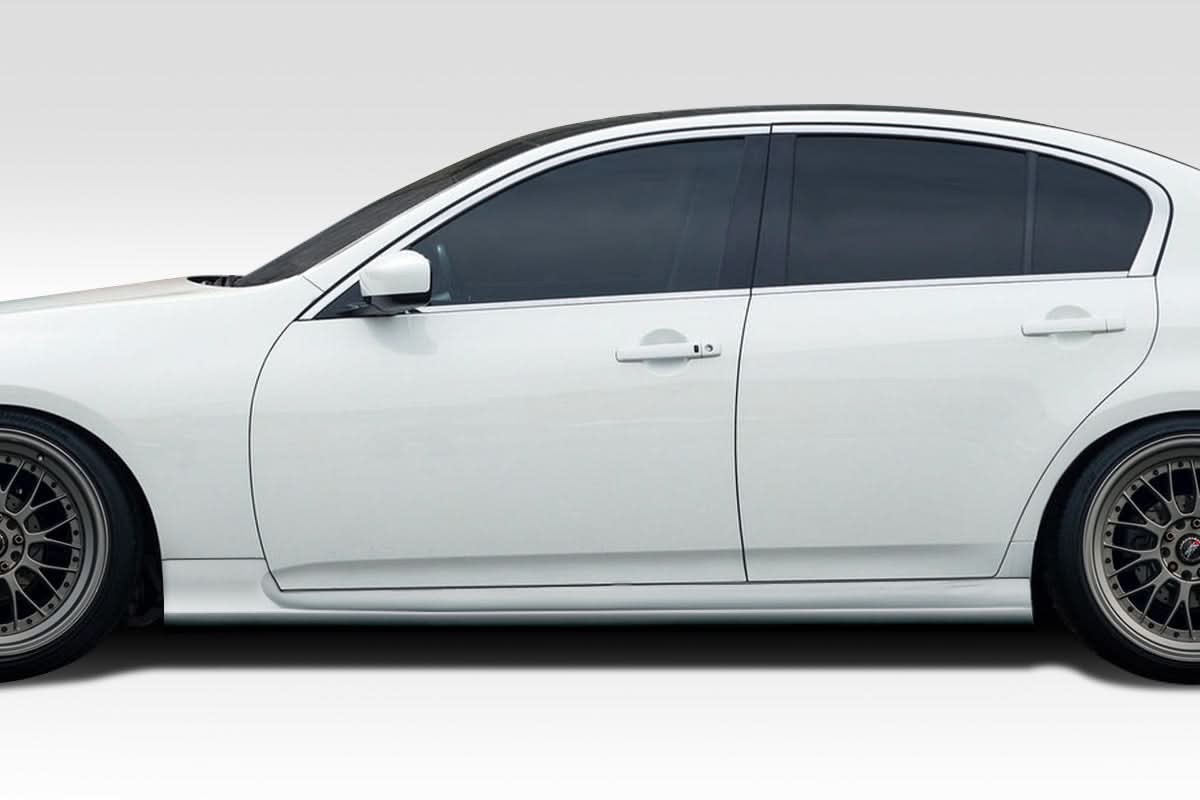 2008-2015 Infiniti G37/Q40 LBW Style Side Skirt Rocker Panels - FRP