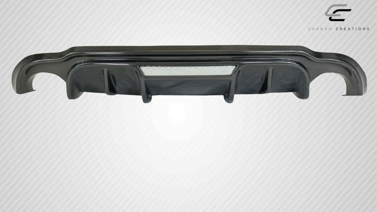 2014-2017 Infiniti Q50 Lightspeed Style Rear Diffuser - Carbon Fiber