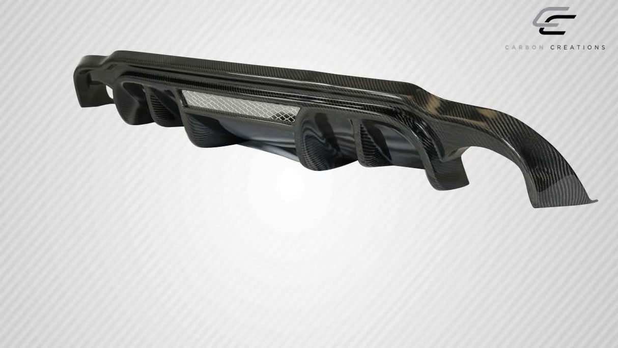 2014-2017 Infiniti Q50 Lightspeed Style Rear Diffuser - Carbon Fiber