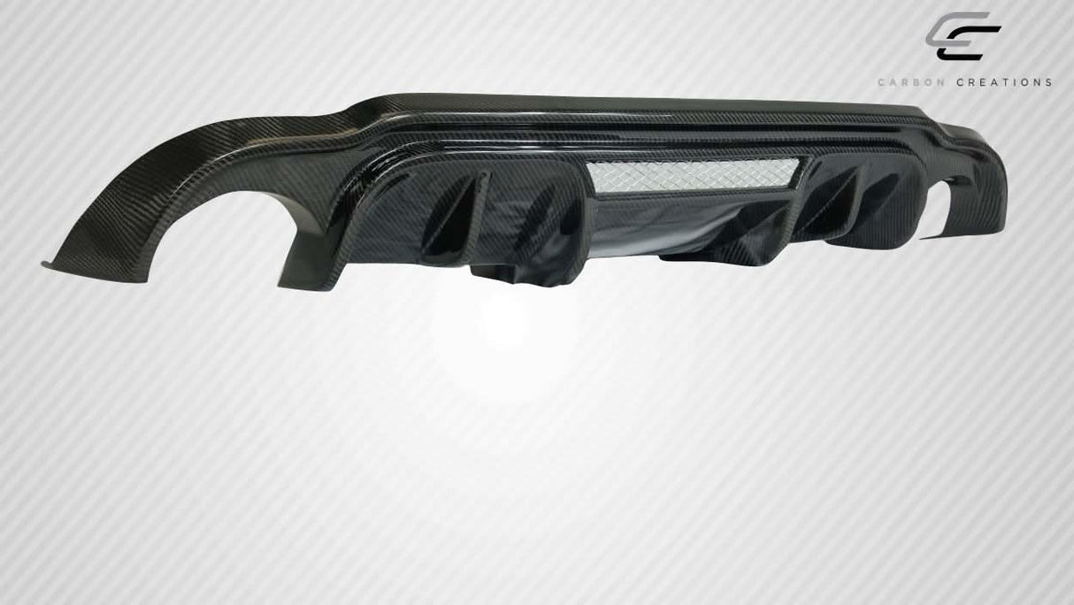2014-2017 Infiniti Q50 Lightspeed Style Rear Diffuser - Carbon Fiber