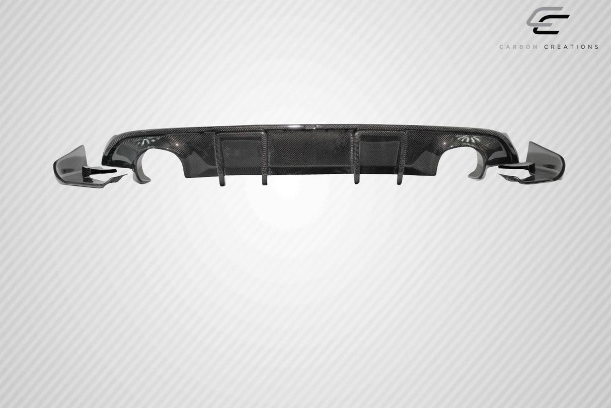 2017-2022 Infiniti Q60 J Spec Style Rear Diffuser - Carbon Fiber