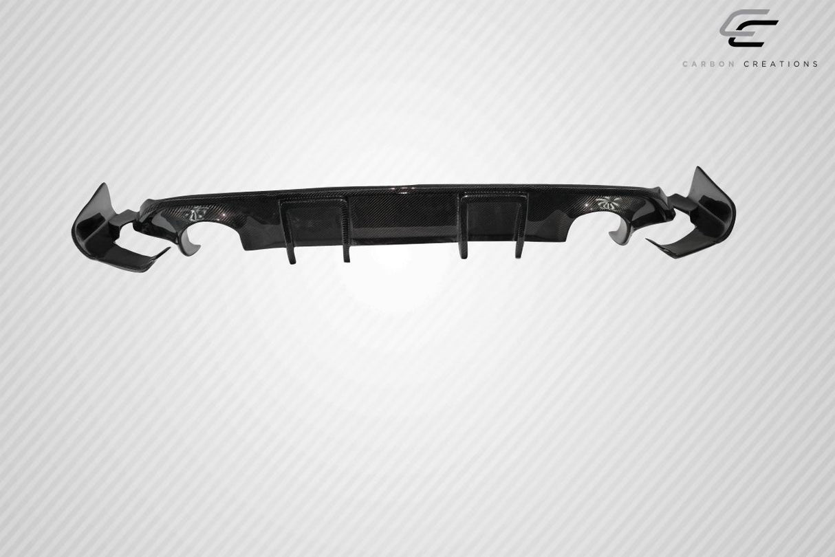 2017-2022 Infiniti Q60 J Spec Style Rear Diffuser - Carbon Fiber