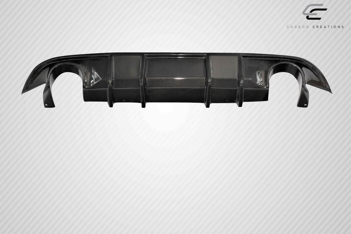2017-2022 Infiniti Q60 J Spec Style Rear Diffuser - Carbon Fiber