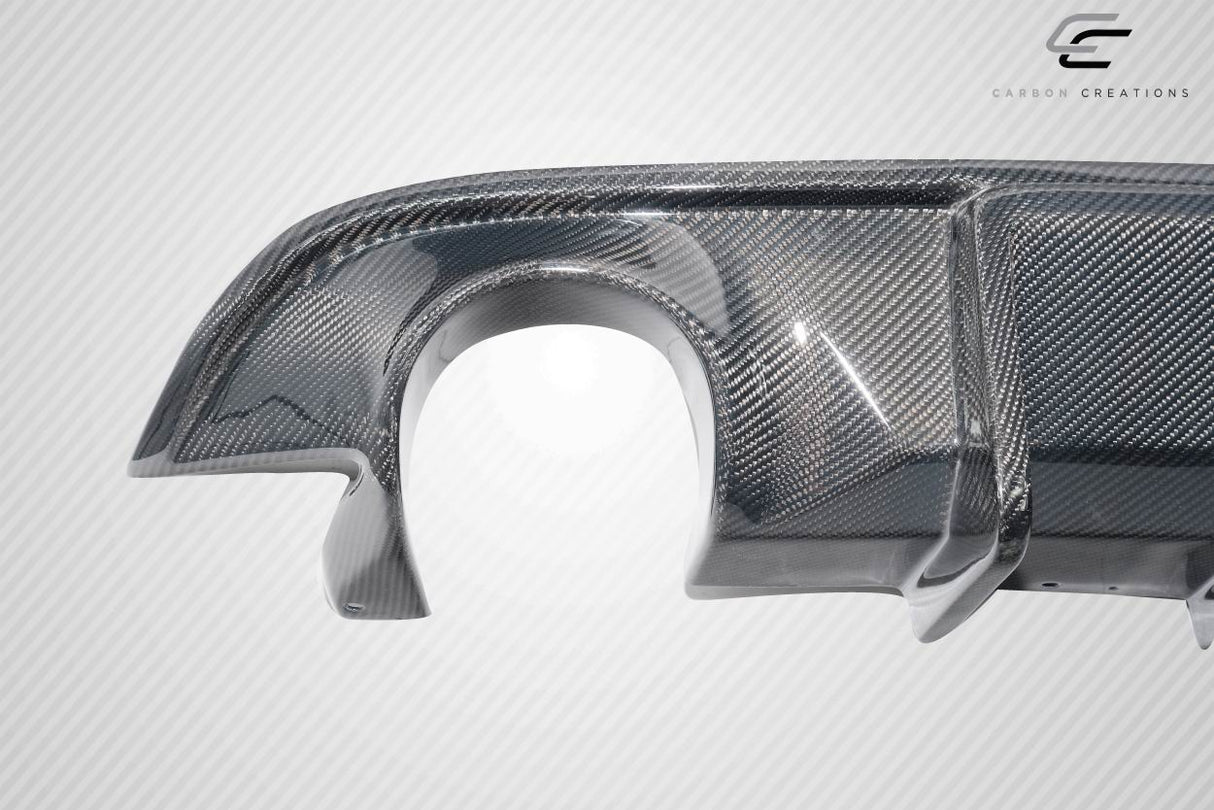 2017-2022 Infiniti Q60 J Spec Style Rear Diffuser - Carbon Fiber
