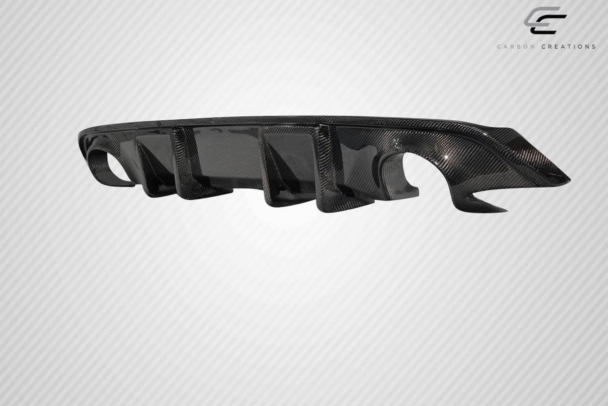 2017-2022 Infiniti Q60 J Spec Style Rear Diffuser - Carbon Fiber