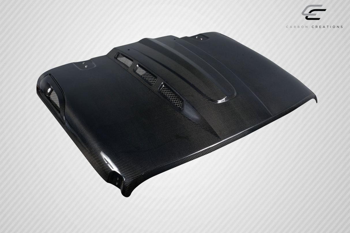2018-2025 Jeep Wrangler JL Gladiator JT Energy Style Hood - Carbon