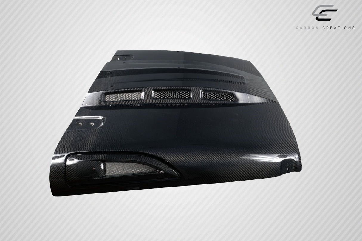 2018-2025 Jeep Wrangler JL Gladiator JT Energy Style Hood - Carbon