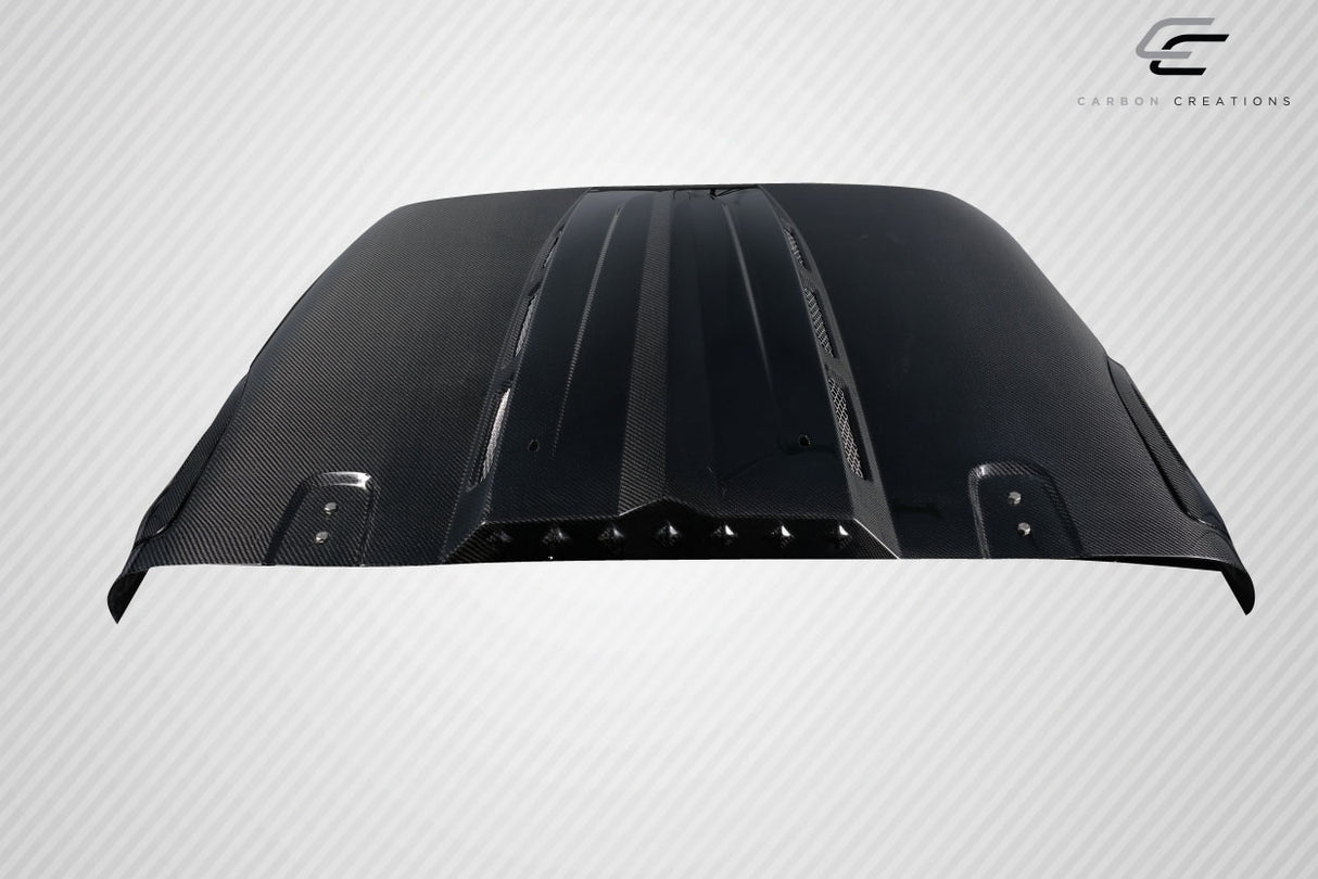 2018-2025 Jeep Wrangler JL Gladiator JT Energy Style Hood - Carbon