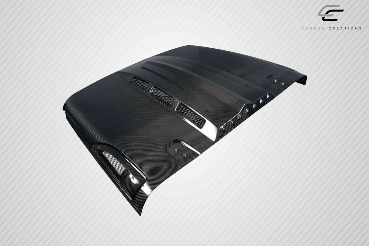 2018-2025 Jeep Wrangler JL Gladiator JT Energy Style Hood - Carbon