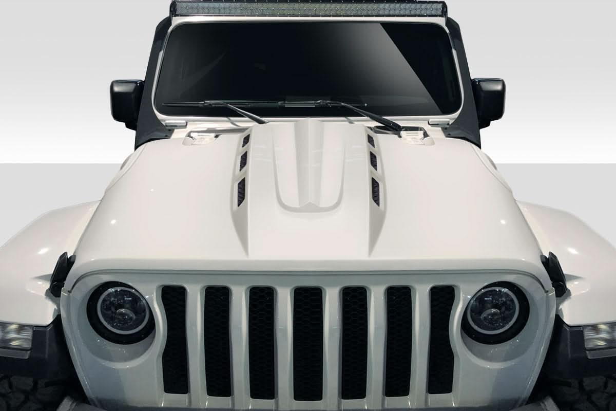 2018-2025 Jeep Wrangler JL/Gladiator JT Energy Style Hood - FRP