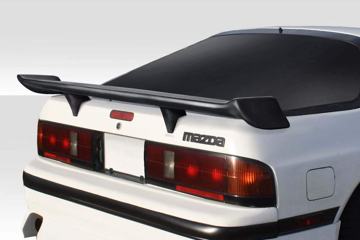 1986-1991 Mazda RX-7 K Spec Style Rear Wing Trunk Spoiler - FRP