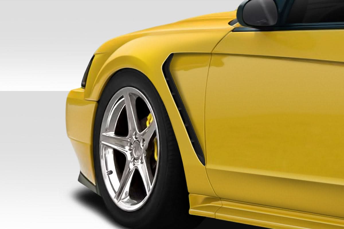 1999-2004 Ford Mustang GT350 Look Front Fenders - 2 Piece - FRP