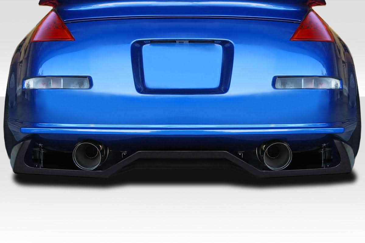 2003-2008 Nissan 350Z VTX Style Rear Diffuser 2 Piece - FRP